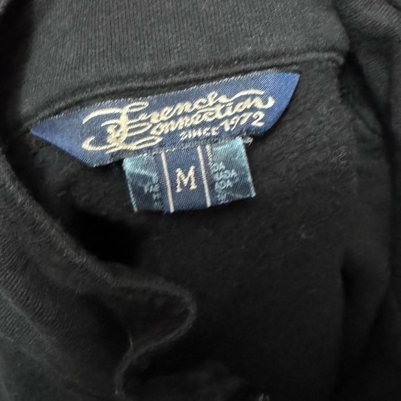 FCUK French Connection Y2K Zip Up Sweatshirt - Picture 3 of 3